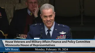 House Veterans and Military Affairs Finance and Policy Committee 2/19/24