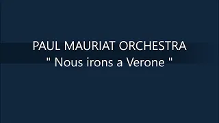 PAUL MAURIAT ORCHESTRA   Nous irons a Verone