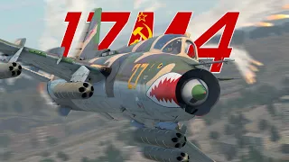 HE Rocket CAS From Jet Not HeliㅣWar Thunder Su-17M4ㅣUHQ 4K