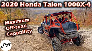 2020 Honda Talon 1000X-4 4 Seater (Fox Live Valve) – POV Trail Ride, Review, and Race