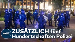 STUTTGART VOR WOCHENENDE: Polizei rüstet im Kampf gegen Krawallmacher kräftig auf