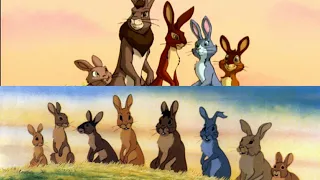 Watership Down TV Shows & Film Compare & Contrast Review