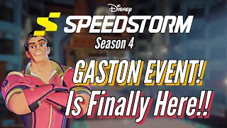 NEW GASTON EVENT! My Times and First Attempts (Season 4) | Disney Speedstorm