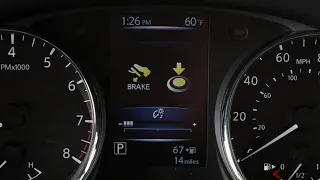 2019 Nissan Rogue Sport - Instrument Brightness Control