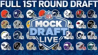 2018 Mock Draft Live Full 1st Round with All 32 Picks | NFL Network