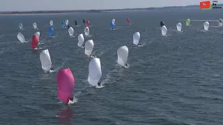 SPI OUEST-FRANCE 2023  | ⛵ 🚁  Day 2 / Belle joute nautique   |  TV Quiberon Sailing