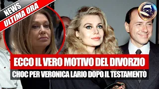 Testamento Berlusconi, RETROSCENA CHOC sul divorzio di Veronica Lario: "NON NE SAPEVO NULLA”