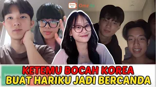 BOCAH KOREA TAPI KOK TUMBEN MEREKA PERHATIAN?!🗿 - OME.TV INTERNASIONAL KOREA