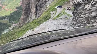 From the steps to adios curve, a guide. (Aka the “hard” part of BlackBear Pass, Telluride Colorado)