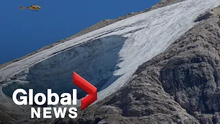 A dozen hikers still missing after deadly avalanche on Italian glacier