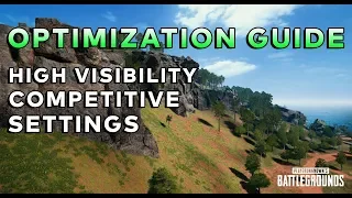 PUBG OPTIMIZATION GUIDE: NEW FOV SETTINGS/FPS TWEAKS - Battlegrounds Tips and Tricks