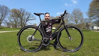 Обзор на электровелосипед Backspin Zehus от FIXIE Inc.