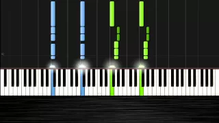 Martin Garrix - Animals Piano Tutorial by PlutaX - Synthesia