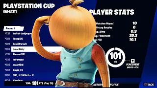 How an Onion Placed ??? in the Playstation Cup 🏆 (Zero Build)