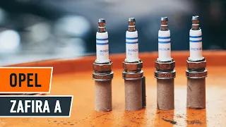 How to change spark plug on OPEL ZAFIRA A TUTORIAL | AUTODOC