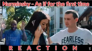 First time REACTION to Nurminsky - As if for the first time | Russian Rap