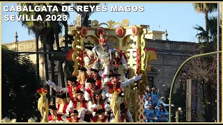 4K - CABALGATA REYES MAGOS 2023 COMPLETO SEVILLA