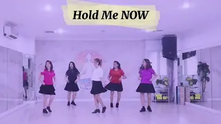 Hold Me Now - Line Dance || Demo by d'Grace