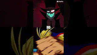 Black hat vs all might