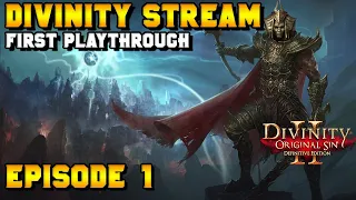 Divinity: Original Sin 2 Campaign #1 - Baldur's Gate 3 Hype Train!