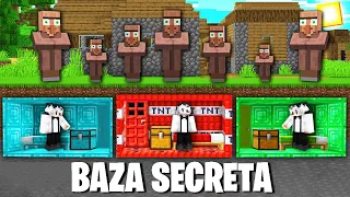 Am Facut O BAZA SECRETA Sub CASA UNUI SATEAN din MINECRAFT!