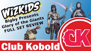 Bigby Presents Glory of the Giants: WizKids D&D Icons of the Realms Prepainted Minis FULL SET REVIEW