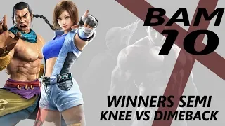 Winners Semi | KNEE (FENG) vs Dimeback (ASUKA) | #BAM10 | Tekken 7 | TWT Melbourne