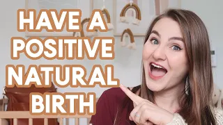 WHAT I WISH I HAD KNOWN BEFORE UNMEDICATED LABOR | Natural Birth Tips