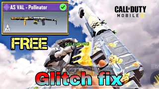 NEW FREE EPIC AS VAL POLLINATER UNLOCKED | GLITCH FIXED | EASY WAY | CODM | CREED GAMING