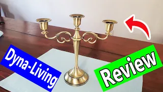 Beautiful Metal 3-arm Candle Holder Review