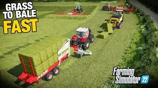 STANDING GRASS TO SOLD VERY FAST | Attingham Park | Farming Simulator 22 - Episode 18