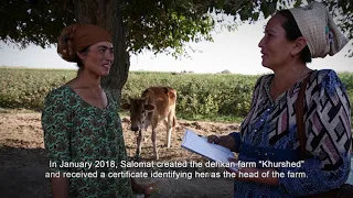 Empowering Women in rural Khatlon, Tajikistan