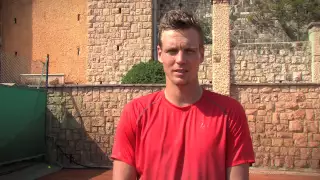 HEAD On Court - With Tomas Berdych: Serving & Starting the Rally