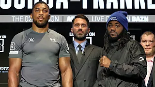 Anthony Joshua vs Jermaine Franklin FACE OFF | BOXING FIGHT HIGHLIGHTS