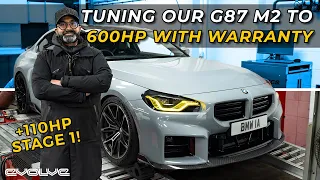 Tuning our G87 M2 to 600HP with a warranty! S58 Evolve Stage 1 ECU Tune + Warranty