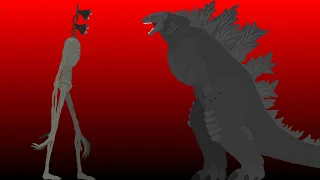 Godzilla 2019 vs siren head
