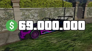 Como GANAR DINERO en GTA 5 ONLINE! - GANA +$69 MILLONES AHORA MISMO FACIL Y RAPIDO 2023!