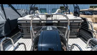 Walkthrough | Black 2019 Harris 250 Solstice Dual Console @ MarineMax Lake of the Ozarks, Missouri