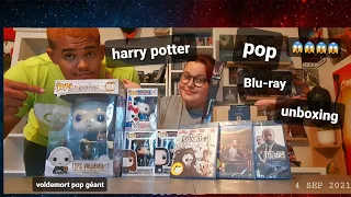 achat pop/Blu-ray/harry potter collection,unboxing !!!!!.