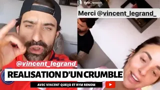 CRUMBLE RÉALISÉ AVEC VINCENT QUEIJO ET RYM RENOM SUR INSTA VOICI LA RECETTE / BONUS EN FIN DE VIDEO