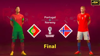 FIFA 23 - PORTUGAL vs. NORWAY - FIFA WORLD CUP FINAL - [4K]