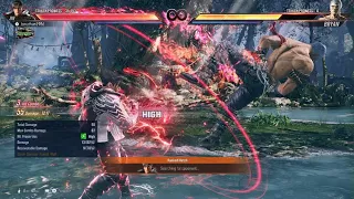 TEKKEN 8 - Jin Kazama Max Damage Combo 112