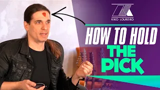 Get a BETTER TONE! How To Hold the Guitar Pick .