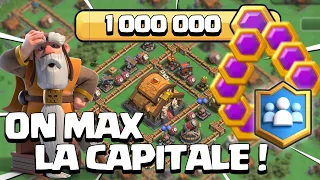 ON MAX LA CAPITALE AVEC 1 MILLION DE JOYAUX GRÂCE AUX ABONNÉS ! Clash of Clans