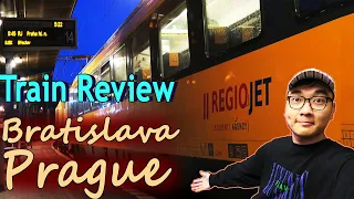 REGIOJET REVIEW | Bratislava - Prague (standard ASTRA morning trip) | Why RegioJet?