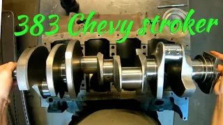 383 stroker clearancing