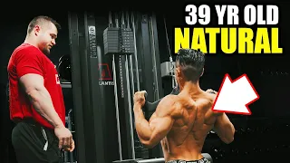 Back Training With The Leanest Natural Pro Bodybuilder Alive