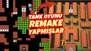 TANK 90 REMAKE YAPMIŞLAR | BATTLE CITY REMAKE - ATARİ TANK OYUNU REMAKE