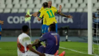 Обзор матча Бразилия - Перу - 4:0. Copa America-2021