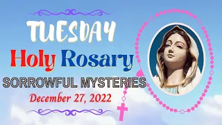 TUESDAY HOLY ROSARY | SORROWFUL MYSTERY | DECEMBER 27, 2022 #quotesforeveryone #virtualrosary